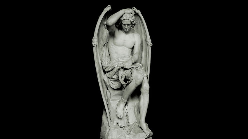 : Estatua de Miguel Ángel, estatua masculina, escultura, estatua griega fondo de pantalla