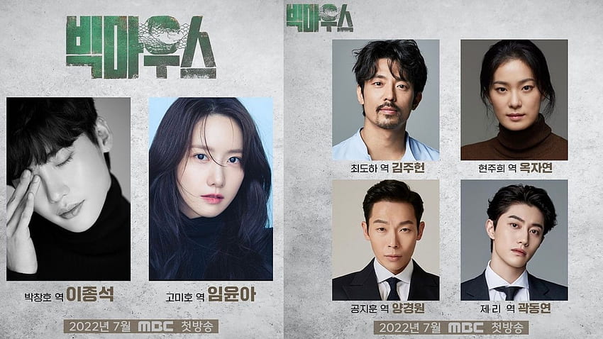 Koreański dramat „Big Mouse” z Lee Jing Suk, YoonA i innymi aktorami, którego premiera zaplanowana jest na lipiec 2022 r., Mouse Kdrama Tapeta HD