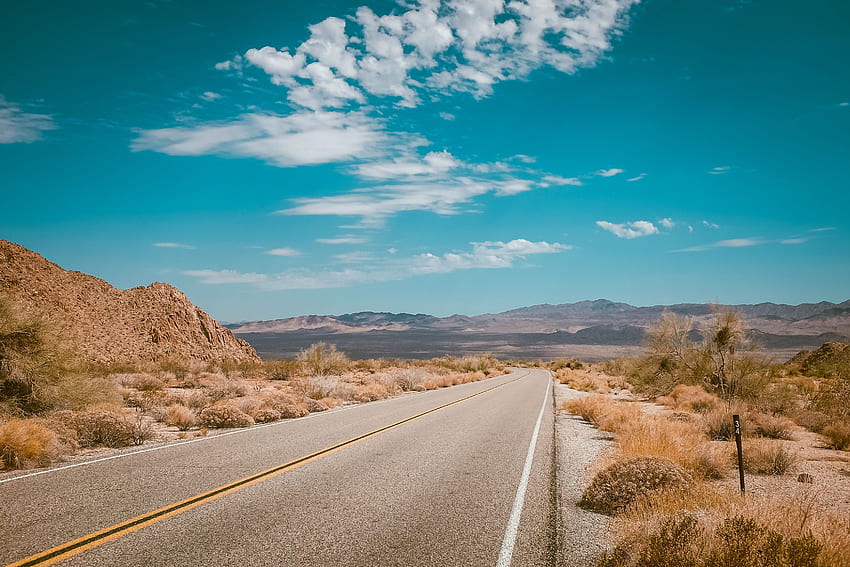 Camino desierto vacío, naturaleza, , y fondo de pantalla