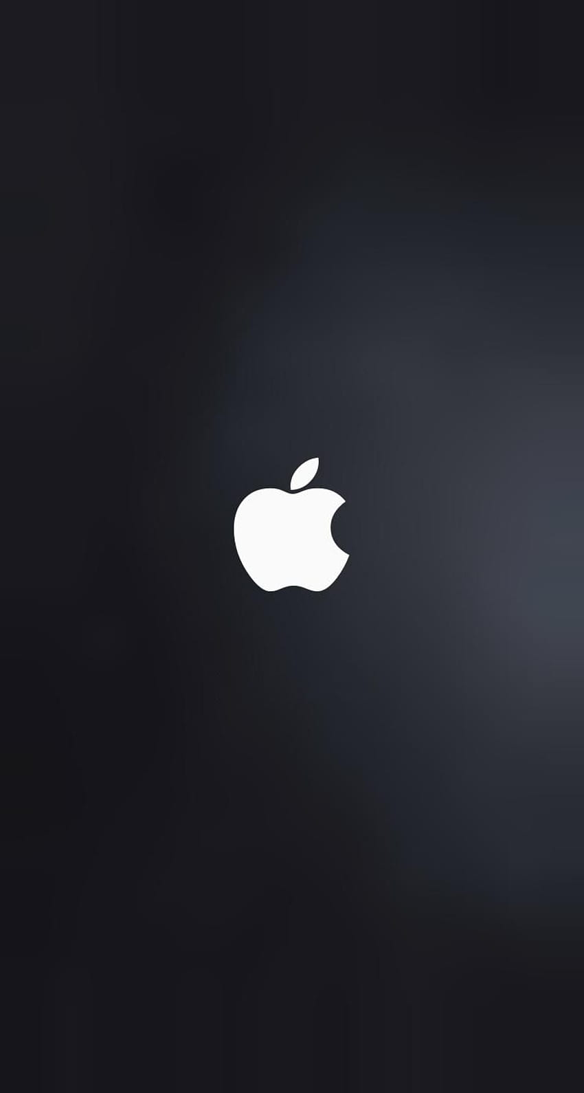 Logotipo Apple iPhone, Logotipo Apple Preto Papel de parede de celular HD