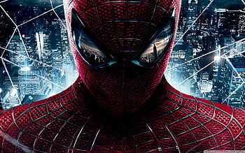 Spiderman in PSD, Spiderman Face HD wallpaper