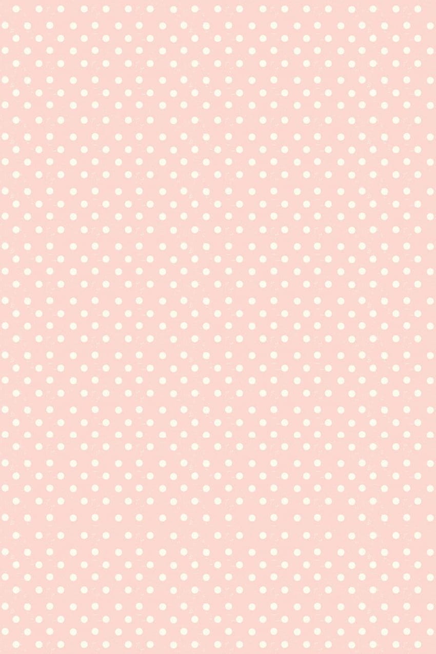 light pink dot. iPhone pattern, iPhone , Dots, Light Pink Simple HD phone wallpaper