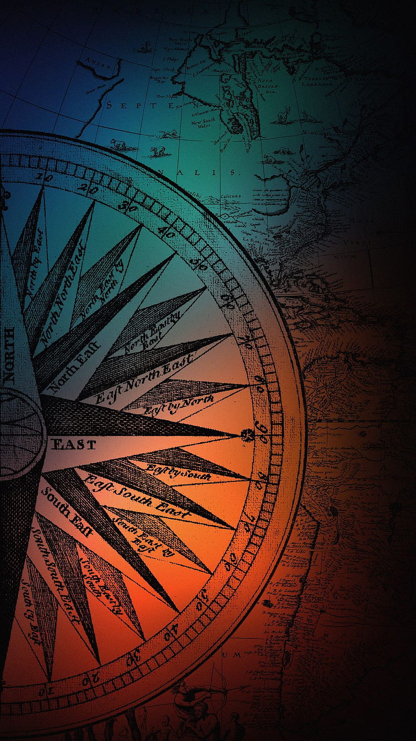 Compass Designs ideas. compass, compass design, compass tattoo, Black  Compass HD phone wallpaper | Pxfuel