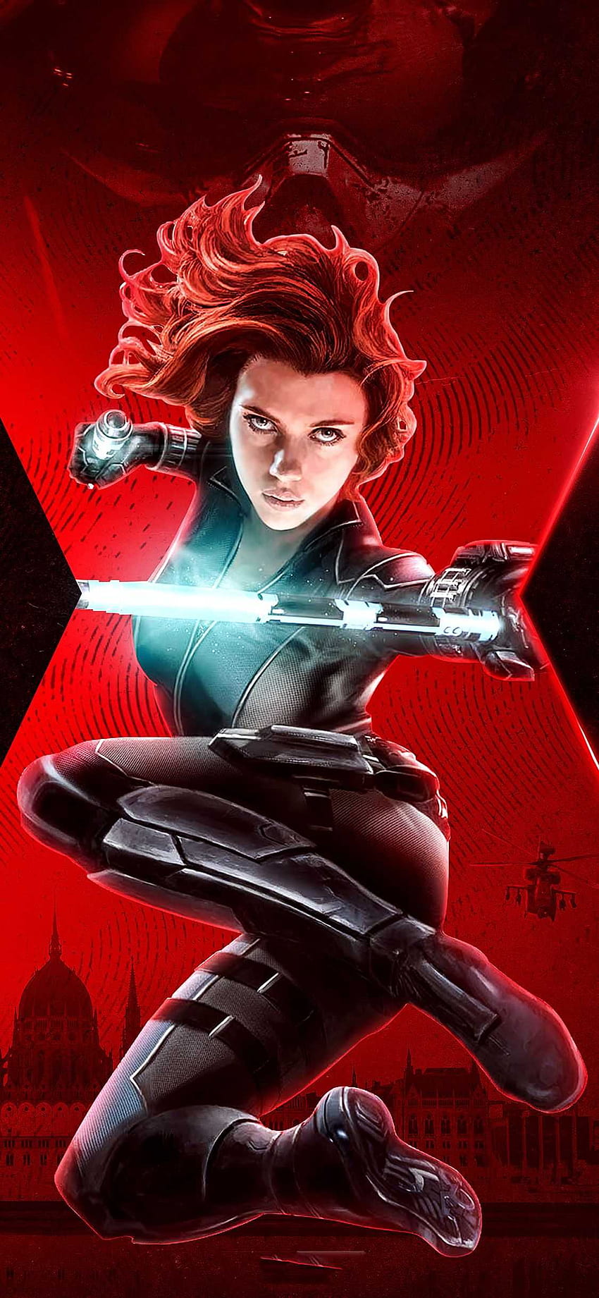 Black Widow Phone Wallpaper  Mobile Abyss