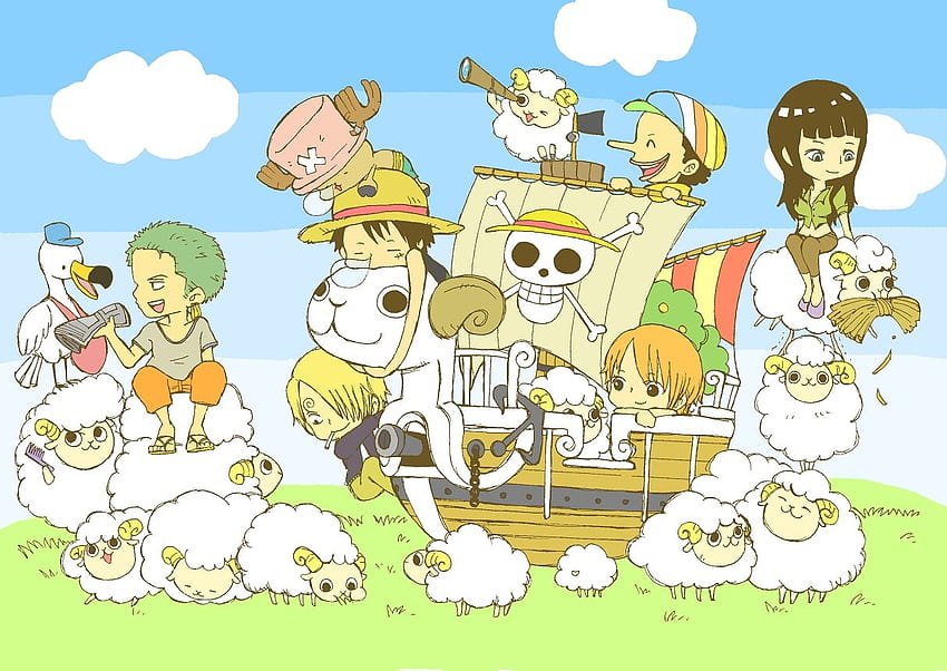 Going Merry - Scheda anime di ONE PIECE Sfondo HD