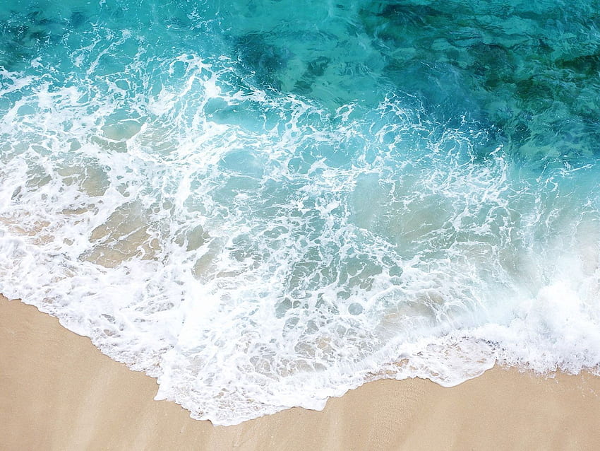 naturaleza, mar, arena, orilla, banco, espuma, ola fondo de pantalla