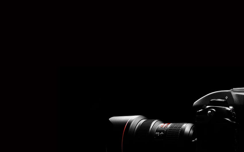 Digitel Black Camera With Black Background . RED POWER MEDIA HD wallpaper