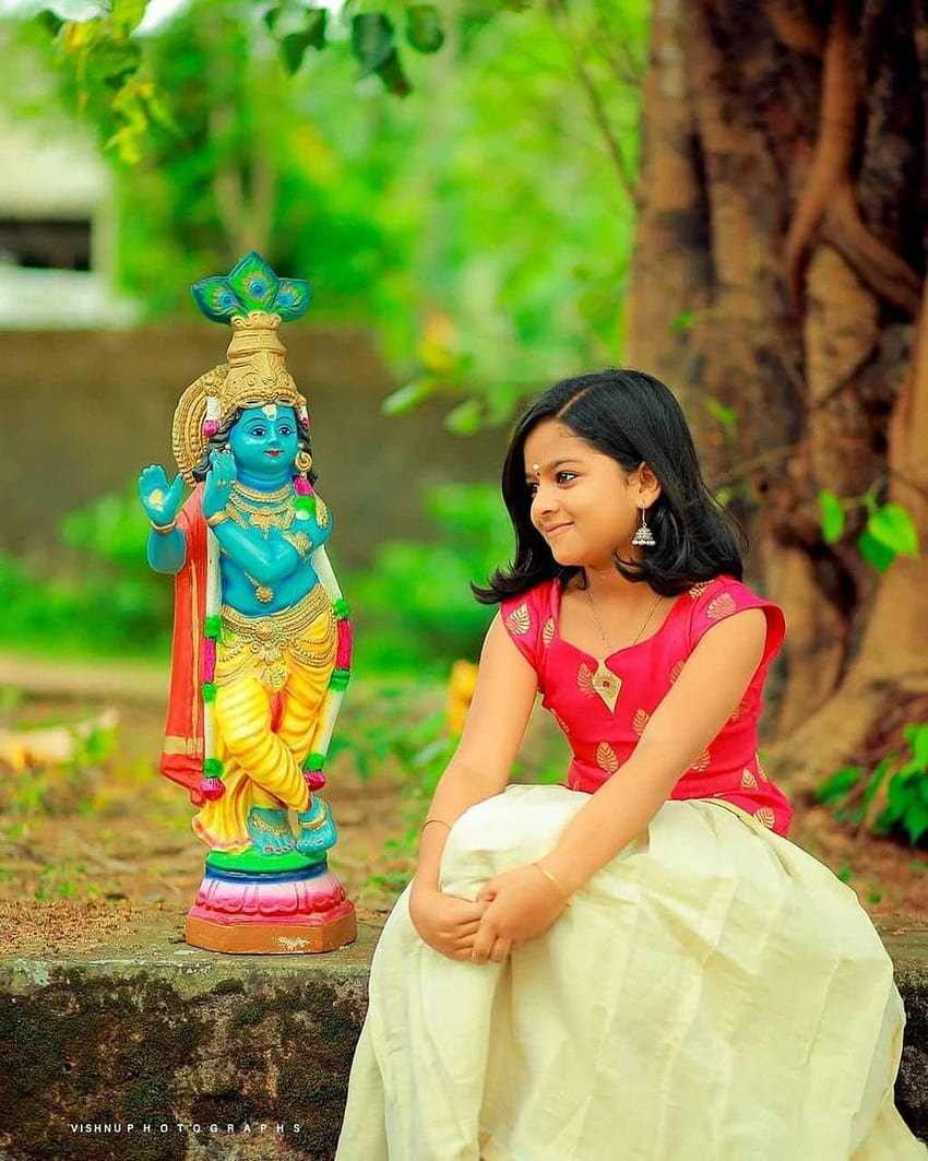 Cute baby in lord krishna ,, getup | Baby krishna, Krishna janmashtami,  Cute baby girl images
