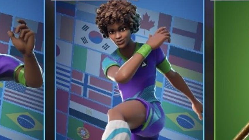 Fortnite adiciona novas skins da Copa do Mundo que podem ser personalizadas, Fortnite Soccer Skin papel de parede HD