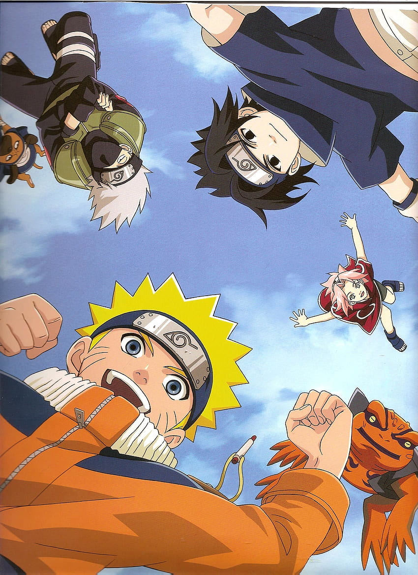Naruto Team 7 , Team 7 Black HD phone wallpaper