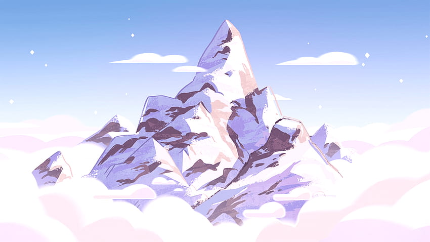 A mountain!. Art inspo!. Steven universe, Steven universe, White Aesthetic Steven Universe HD wallpaper