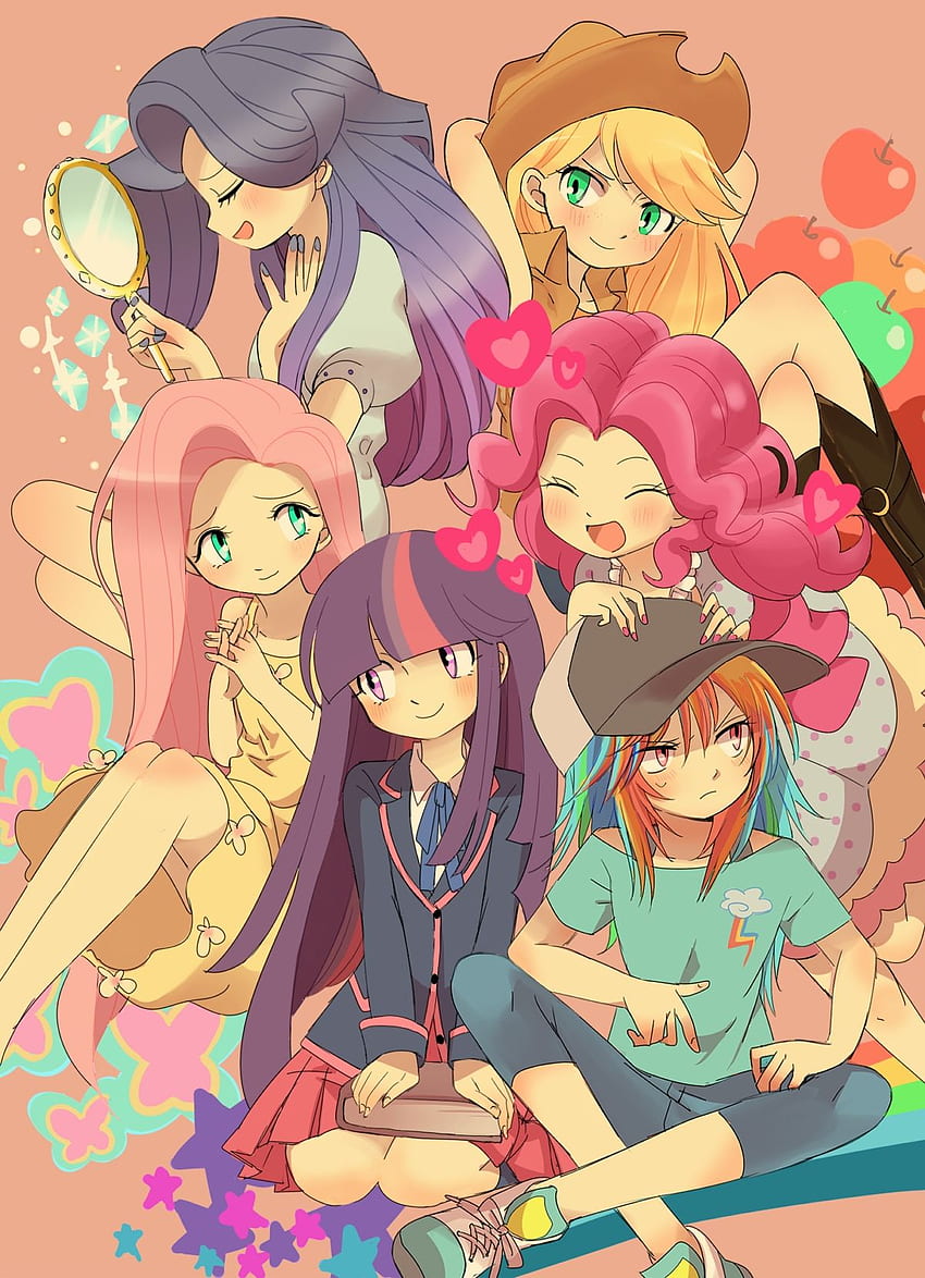 My Little Pony Mobile Anime HD phone wallpaper