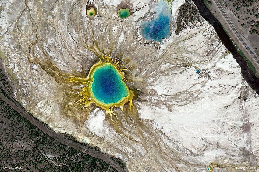 Earth View: una colección seleccionada de 1500 Google Earth, Earthy fondo de pantalla