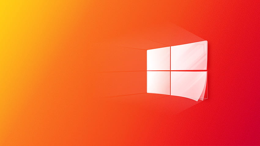 Orange Windows 1.0 (Page 1), Orange Windows Logo HD wallpaper