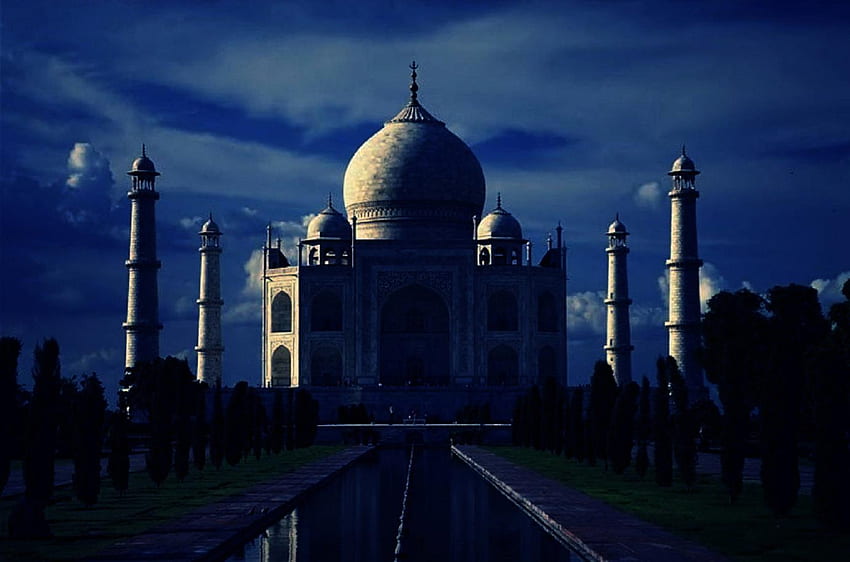taj mahal night 273 - Taj Mahal HD wallpaper