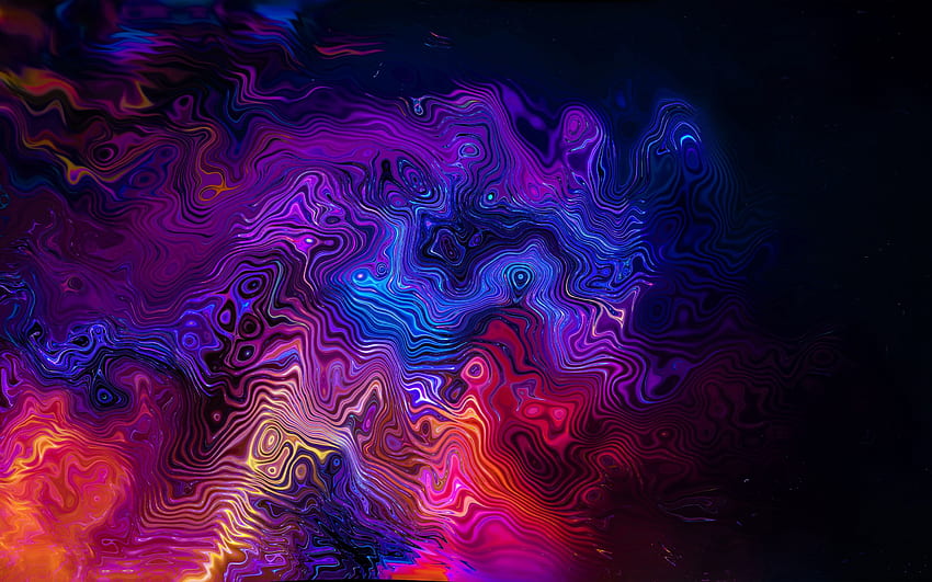 Violet Swirl, Color Bomb, Explosion, Gradient pour MacBook Pro 15 pouces Fond d'écran HD
