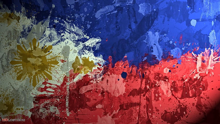 Изкуство на филипинското знаме. Филипинско знаме, филипински татуировки, филипинска естетика HD тапет