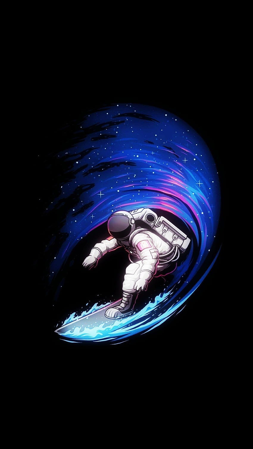 Astro Surfing. Astronaut , Space artwork, space, Dope Space HD phone wallpaper