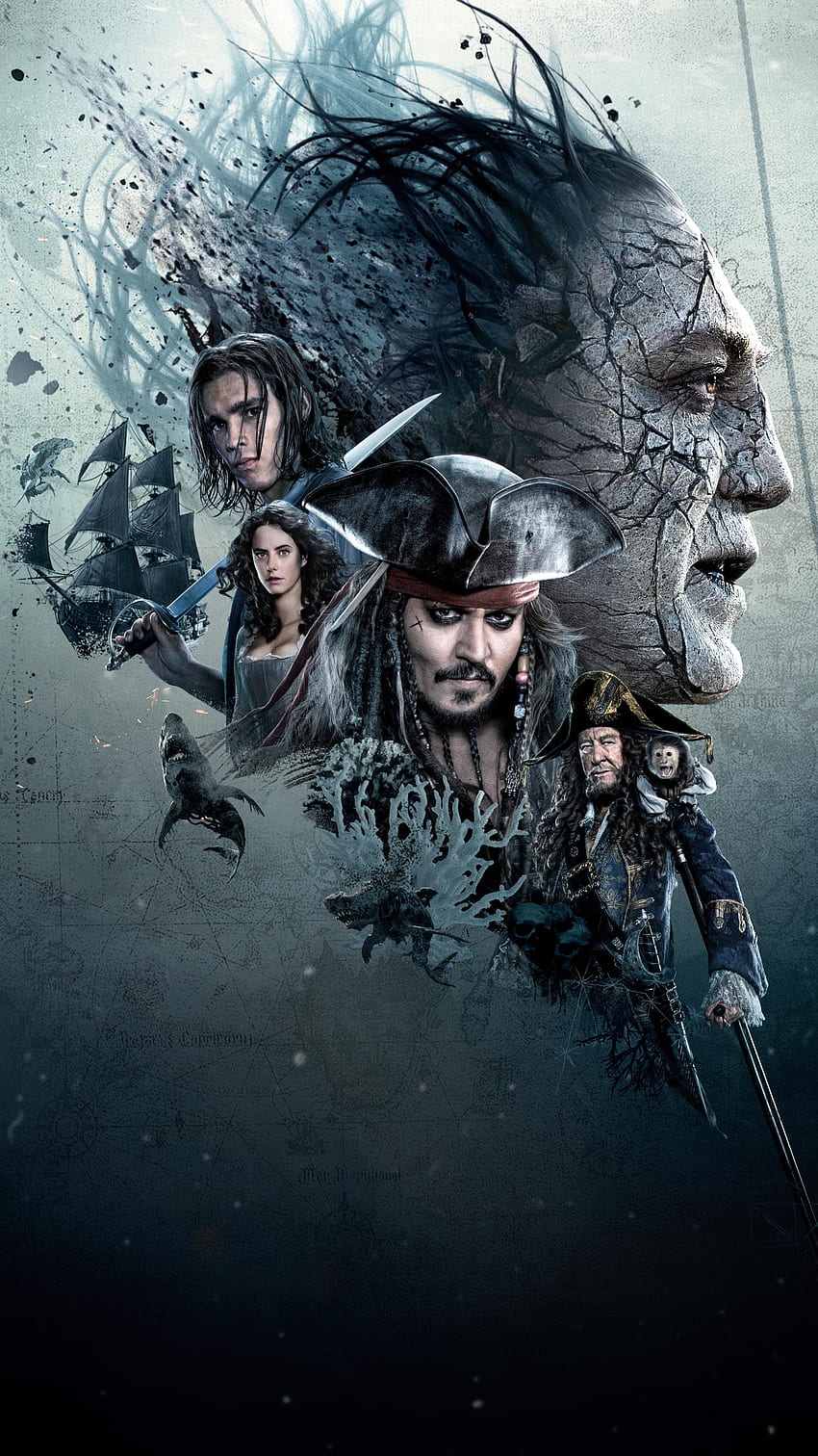 Film Pirates of the Caribbean: Dead Men Tell No Tales (2022). wallpaper ponsel HD