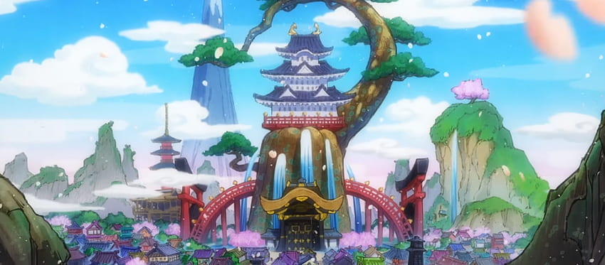 One Piece Anime Revela Novo Personagem, One Piece Wano Arc papel de parede HD