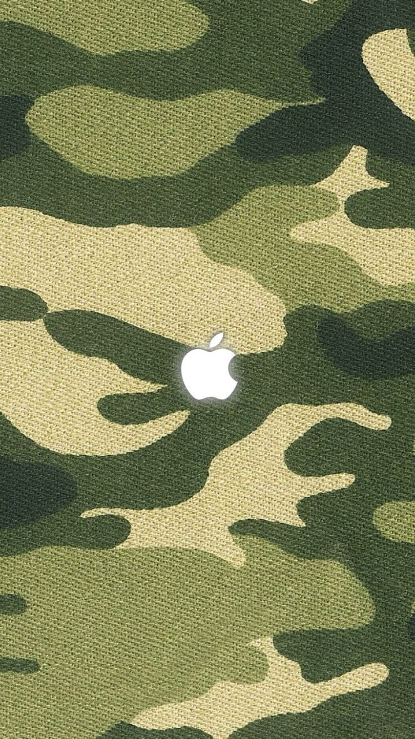 Apple Green Camo - Kamuflase Hijau yang Luar Biasa wallpaper ponsel HD