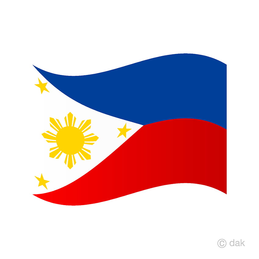 Waving Philippines Flag PNG ｜Illustoon HD phone wallpaper