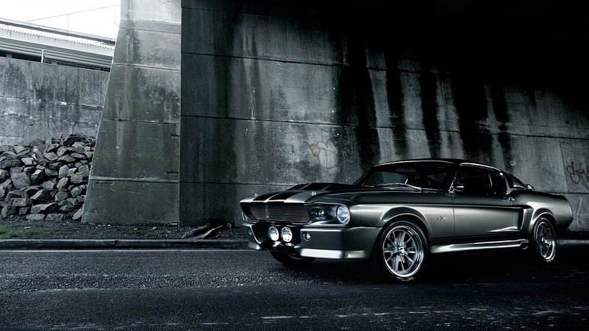 Ford Mustang Eleanor, classic, muscle, car, Eleanor, film, american, Mustang, movie, auto, Gone In Sixty Seconds, vintage, Ford HD wallpaper