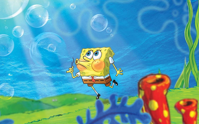 Spongebob Ocean Background, Spongebob House HD wallpaper | Pxfuel