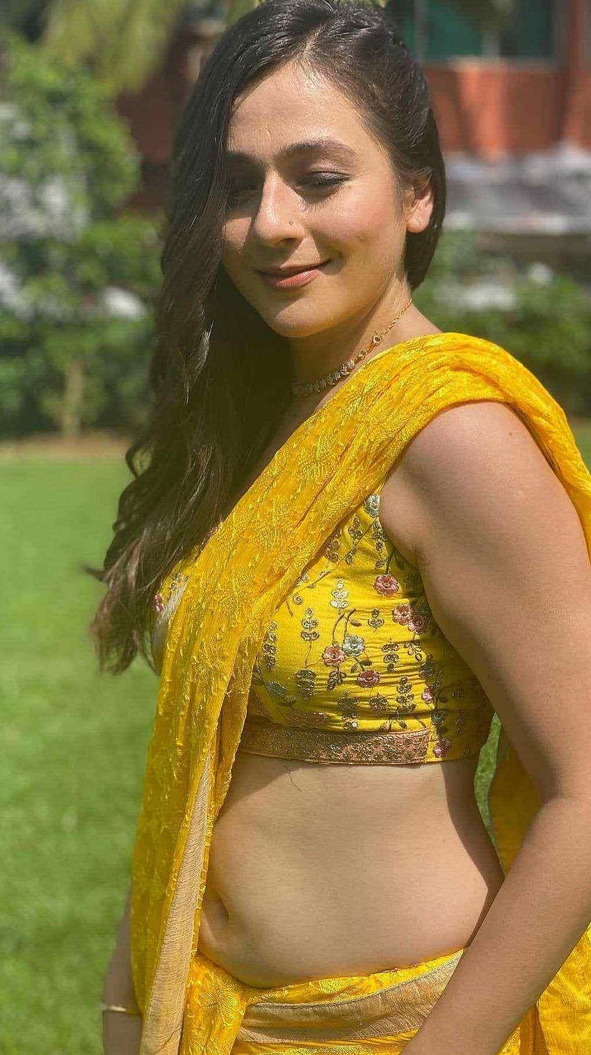 Priyal Gor Sexy Video - Priyal Gor, saree lover, navel show HD phone wallpaper | Pxfuel
