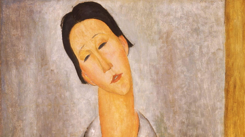 Portrait of maude abrantes by Amedeo Modigliani (1907) - Wall Art, Hanging  Wall Decor, Home Decor - BestOfBharat