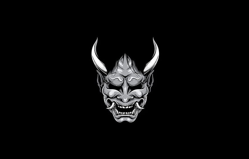 Máscara de Demonio, Máscara Oni Japonesa fondo de pantalla | Pxfuel
