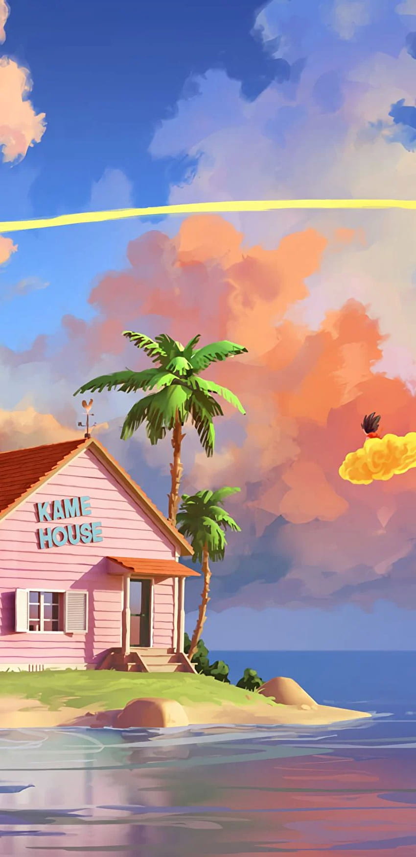 Kame House, Dragon Ball Z [] :, Telepon Rumah wallpaper ponsel HD