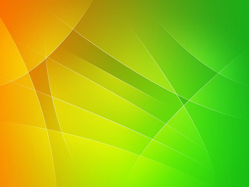 Grün-Orange HD-Hintergrundbild