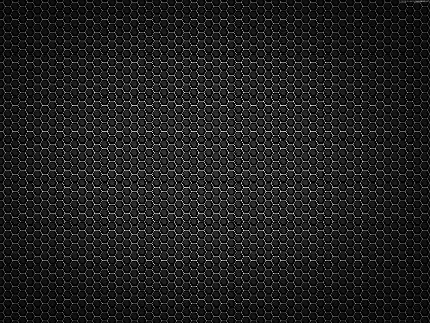 Schwarzes Netz, schwarzer Edelstahl HD-Hintergrundbild
