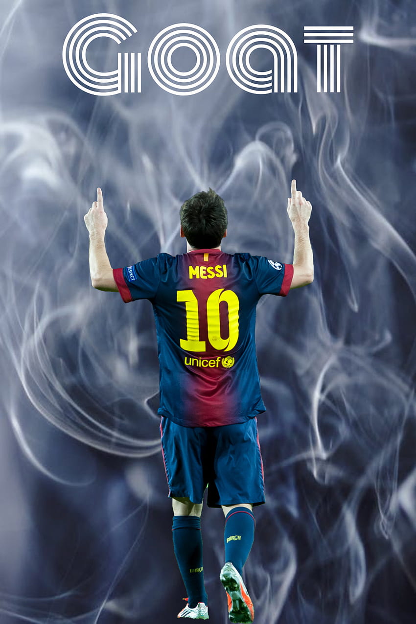 Các fan hâm mộ bóng đá trên toàn thế giới đã đánh giá Lionel Messi là \'siêu ngoài cuộc thể thao\', người đã cống hiến bản thân với game bóng đá của mình từ những ngày đầu. Hãy cùng tải về một hình nền có tên \'Messi GOAT\' cho màn hình của bạn để cảm nhận khát khao và nỗ lực của Messi trong cuộc sống và sự nghiệp của anh ấy.