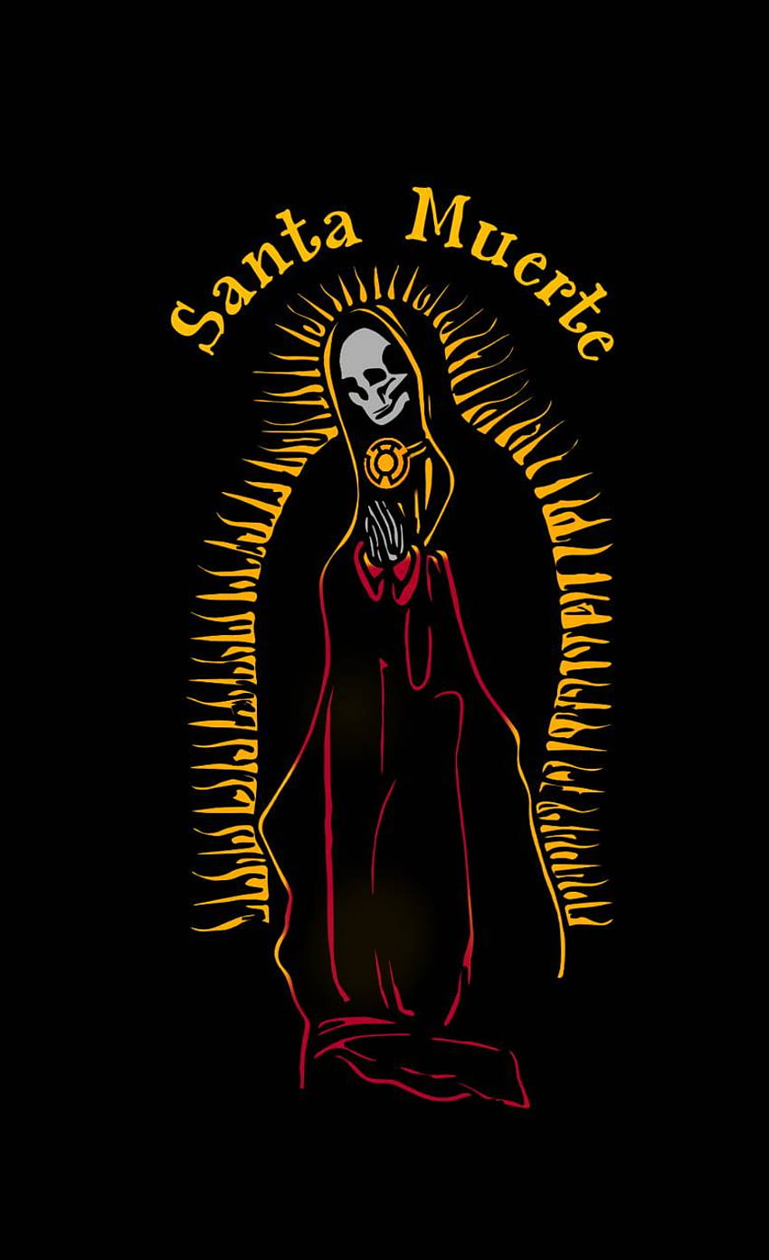 Santa Muerte HD-Handy-Hintergrundbild