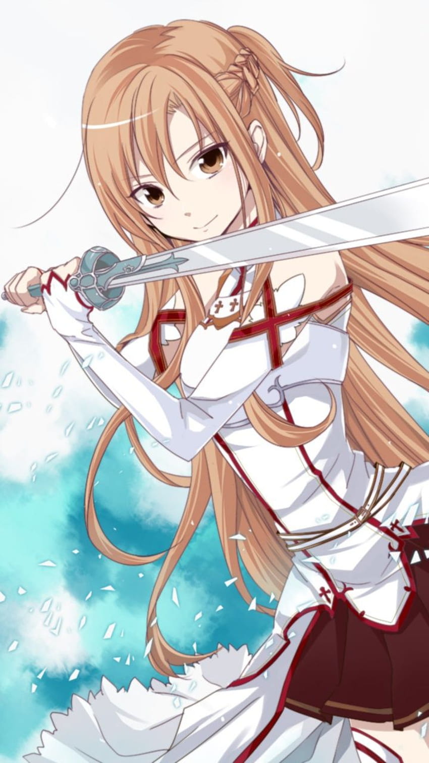 Schwertkunst Online, Asuna Telefon HD-Handy-Hintergrundbild