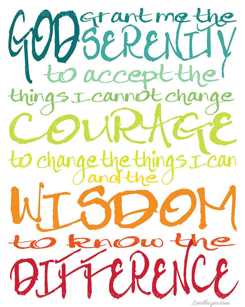 The Serenity Prayer - Whole Self Therapy HD phone wallpaper | Pxfuel