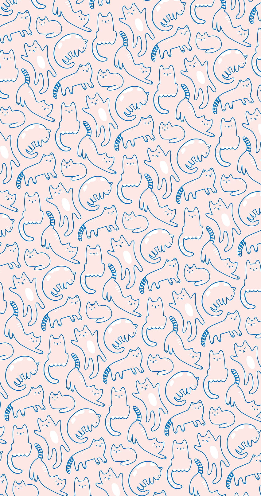 Cutest Kittens Print. Cat , Kitten, Cute Cat Pattern HD phone wallpaper