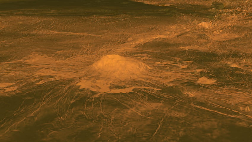 Recently active lava flows from volcano Idunn Mons on Venus – Astronomy Now, NASA Venus HD wallpaper