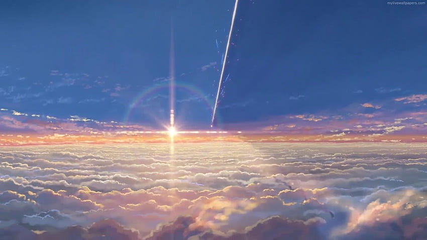 Engine - Anime Asteroid Clouds Animated, Sunrise Anime HD wallpaper | Pxfuel