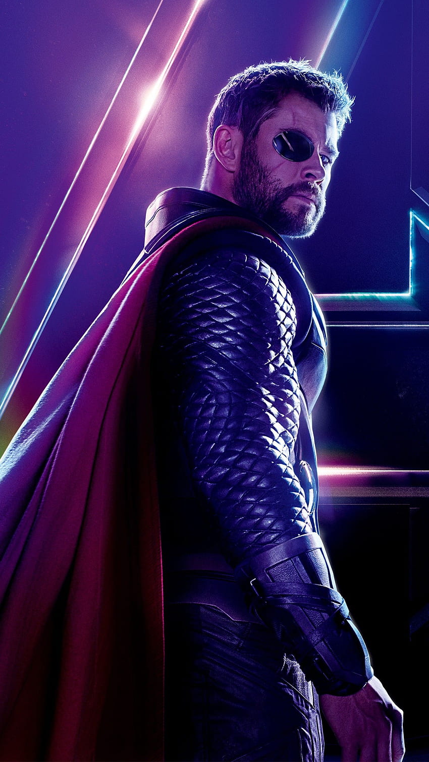 Thor em Avengers Infinity War Chris Hemsworth ., Infinty War Thor Papel de parede de celular HD