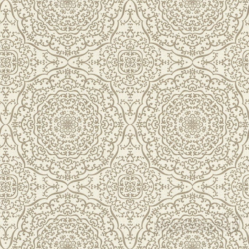 RASCH Freundin Ethnic Mandala Gold And Cream Metallic Geometric 442908 - Uncategorised from Depot UK HD phone wallpaper