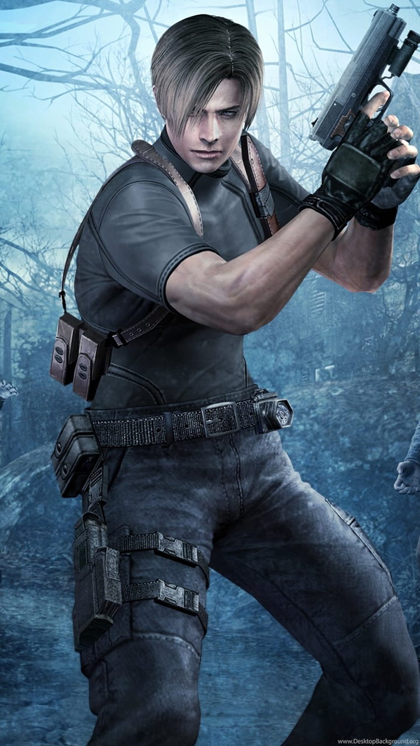 Fundo de Resident Evil 4, Resident Evil 4 iPhone Papel de parede de celular HD