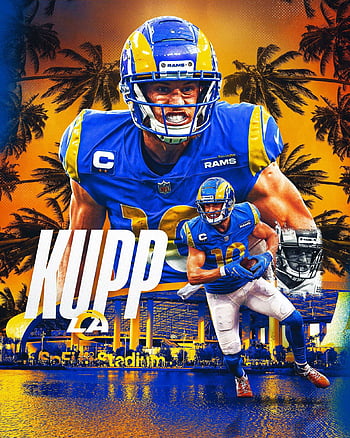 Download Cooper Kupp NFL LA Rams Number 1 Wallpaper  Wallpaperscom