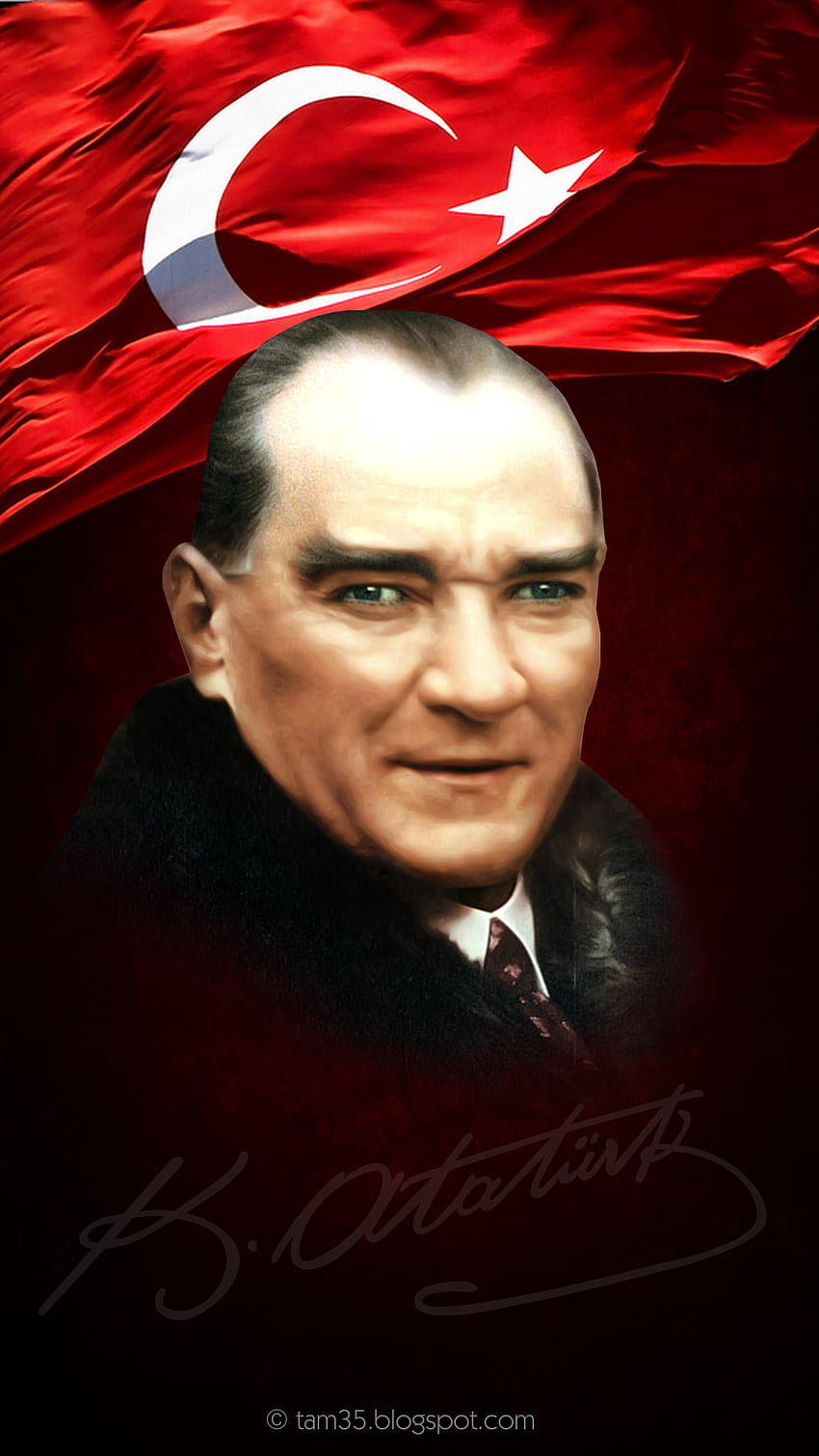Mustafa Kemal Atatürk Mobil Duvar Kağıdı Fond d'écran de téléphone HD