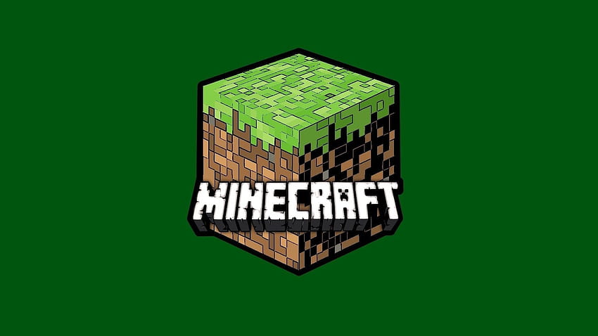 Logo di Minecraft, Hacker di Minecraft Sfondo HD