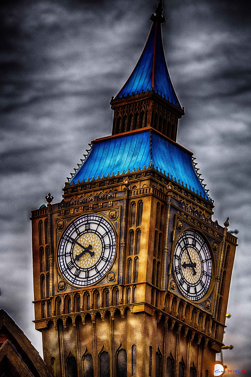R, 런던, 빅벤, 시계탑, 디즈니, 유로 디즈니 / and Mobile &, London Clock Tower HD 전화 배경 화면