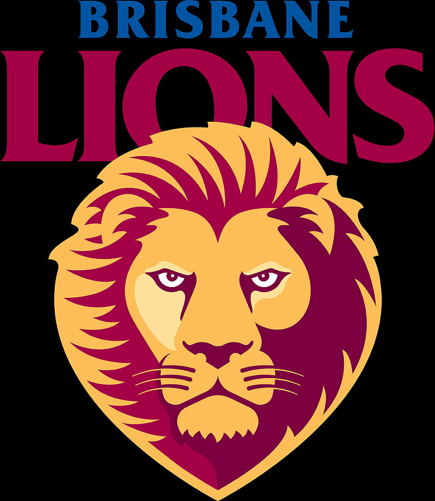 Лого на Бризбейн лъвове png 3 PNG HD тапет за телефон