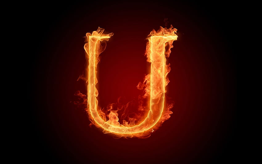 편지 U. 편지 a, 화재 편지 HD 월페이퍼